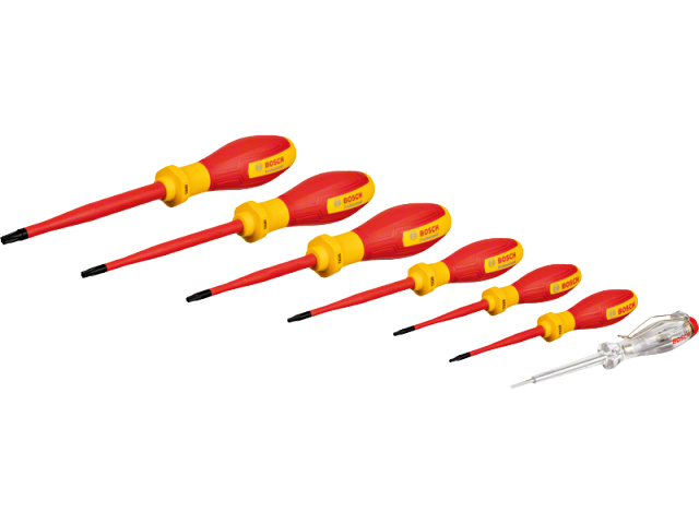 7-delni set izvijačev Bosch, 1600A02NF8